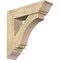 Ekena Millwork Imperial Traditional Rough Sawn Bracket w/ Offset Brace, Douglas Fir, 8"W x 30"D x 30"H BKT0806X30X30IMP01RDF - alternate 1
